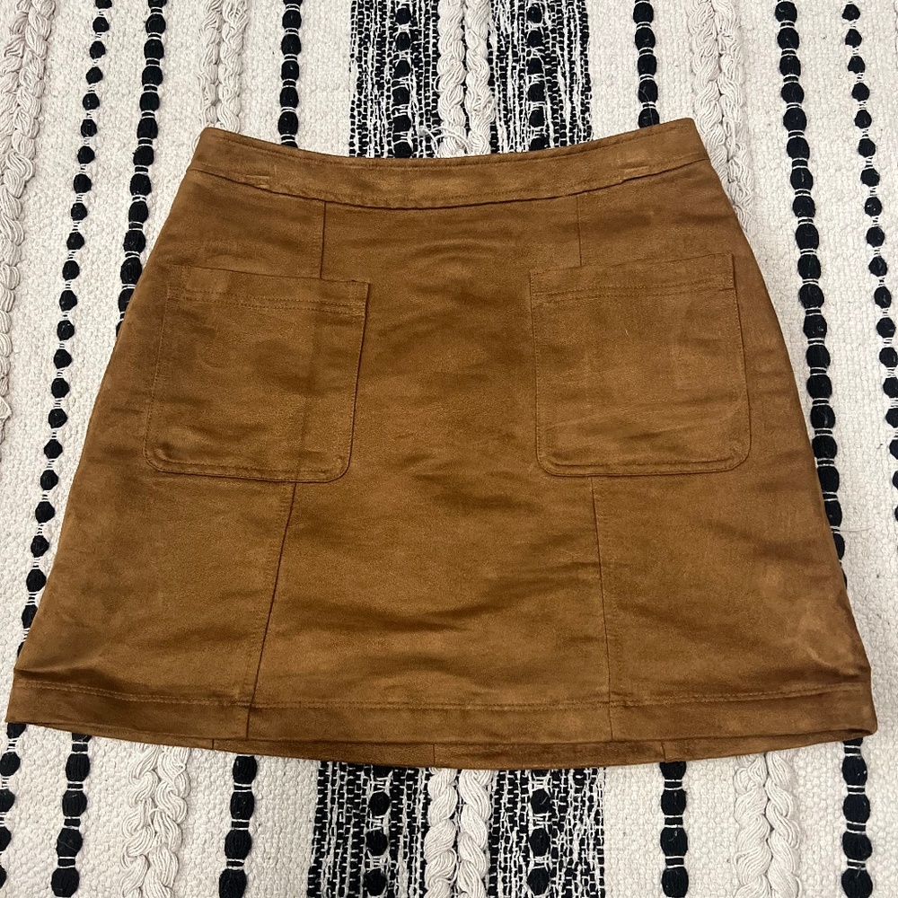 Old Navy Suede Skirt